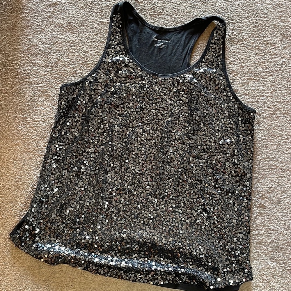 Lane Bryant sequence tank top